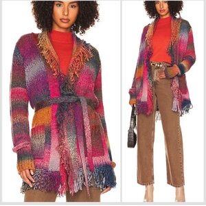 AMANDA UPRICHARD Priya Cardigan Size XS Multicolored